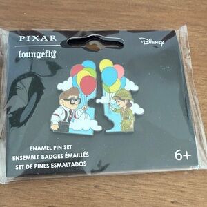 Disney Pixar Loungefly Up Enamel Pin Set